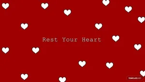 Adorable Red Aesthetic Wallpaper