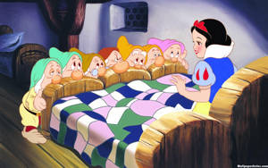 Adorable Seven Dwarfs Wallpaper