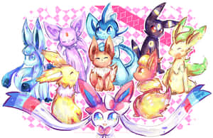 Adorable Sylveon Poses In The Sun Wallpaper