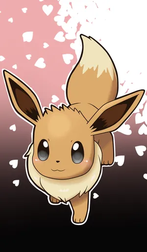 Adorable Sylveon Wraps Its Wings Around You Wallpaper