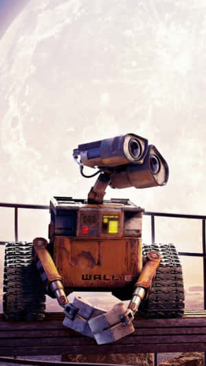 Adorable Wall-e Iphone Wallpaper Wallpaper