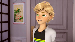 Adrien Agreste Gamer Episode Wallpaper