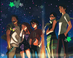 Adult Anohana Characters Wallpaper