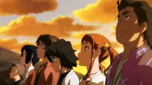 Adult Space Busters Anohana Wallpaper