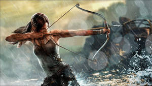 Adventure Awaits In The Latest Installment Of The Classic Tomb Raider Game! Wallpaper