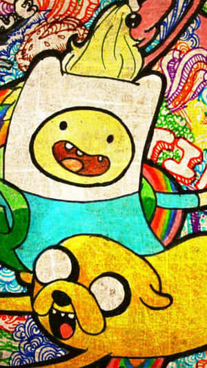 Adventure Time Anywhere You Go With This Awesome Iphone Wallpaper! Wallpaper