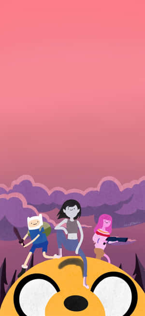 Adventure Time Heroeson Jake's Head Wallpaper