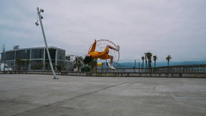 Aerial Parkour Photography Wallpaper