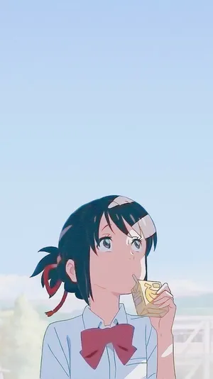 Aesthetic Anime Yogurt Girl Wallpaper