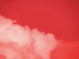 Aesthetic Beauty In Soft Red. Wallpaper