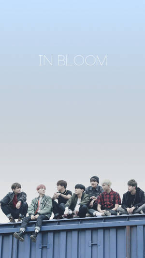 Aesthetic Bts In Bloom Wallpaper