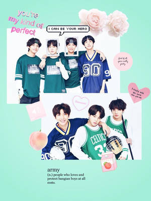 Aesthetic Bts Vsco Collage Wallpaper