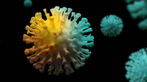 Aesthetic Coronavirus Visual Wallpaper