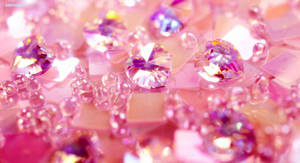 Aesthetic Girly Gemstones Wallpaper