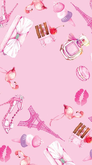 Aesthetic Girly Items Wallpaper