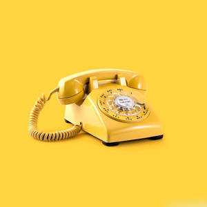 Aesthetic Ipad Vintage Telephone Wallpaper