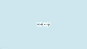 Aesthetic Mac Desktop Displaying Inspirational Quote