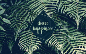 Aesthetic Macbook Green Happiness Wallpaper