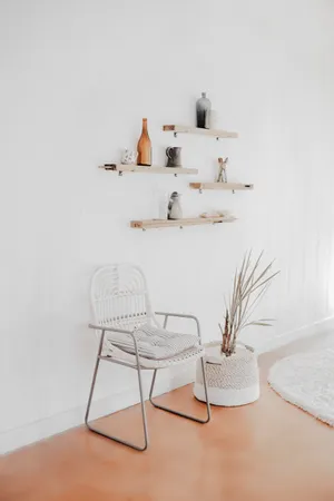 Aesthetic Minimalist Room Design Wallpaper