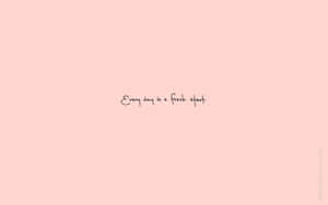 Aesthetic Pastel Pink Laptop Wallpaper