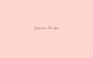 Aesthetic Pastel Pink Laptop Wallpaper