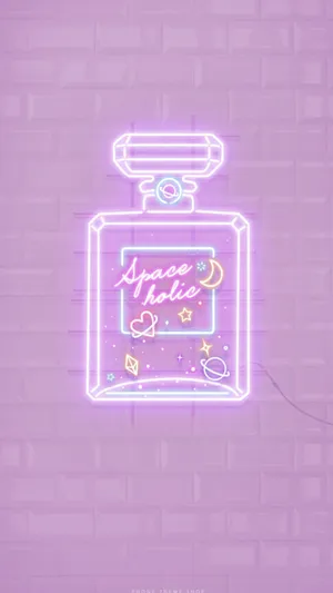 Aesthetic Perfume Pastel Purple Cute Wallpaper