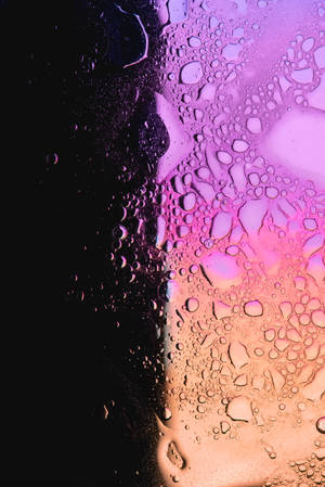 Aesthetic Raindrops Gradient Wallpaper