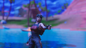 Aesthetic Renegade Raider Fortnite Wallpaper