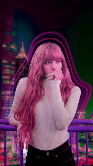 Aesthetic Retro Lisa Blackpink Hd Wallpaper