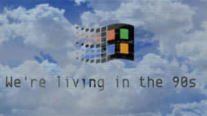 Aesthetic Retro Windows Laptop Wallpaper