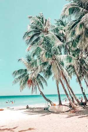 Aesthetic Serenity Of Coastal Vibes Wallpaper