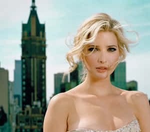 Aesthetic Shot Of Ivana Trump Wallpaper