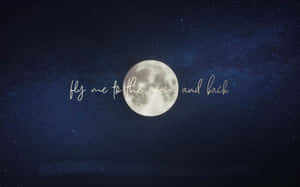 Aesthetic Stars And Moon Laptop Wallpaper