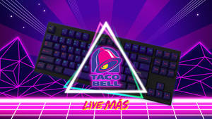 Aesthetic Taco Bell Digital Art Wallpaper