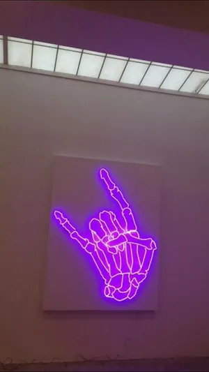 Aesthetic Vintage Purple Rock N Roll Wallpaper
