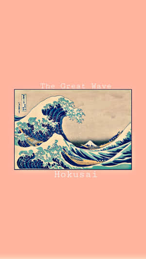Aesthetic Wave Art Wallpaper