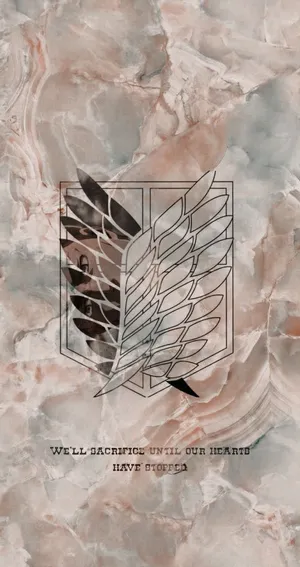 Aesthetic Winged Victory A O T Wallpaper