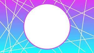 Aesthetic Youtube Two Tone Geometric Pattern Wallpaper