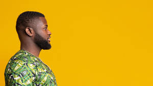 African Man Side View Wallpaper