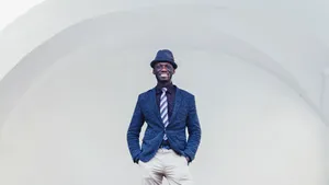 African Man Vouge Fashion Style Suit Wallpaper