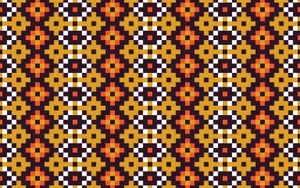 African Print Geometric Pattern Wallpaper