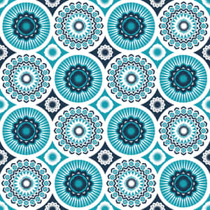African Print Geometric Patterns Wallpaper