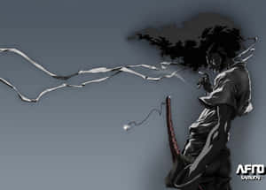 Afro Samurai In Action Wallpaper