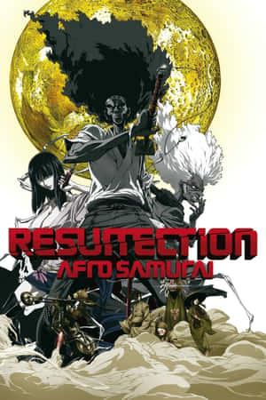 Afro Samurai In Action Wallpaper