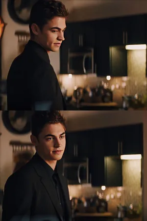 After's Hardin Scott In Black Tuxedo Wallpaper