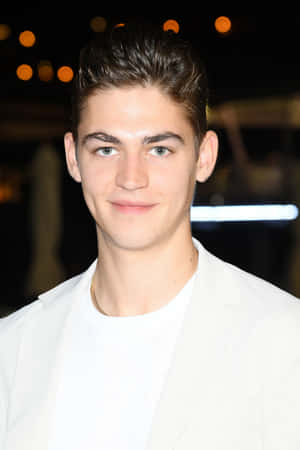 After Series Hardin Scott In White Shirt Wallpaper