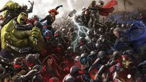 Age Of Ultron On War Wallpaper