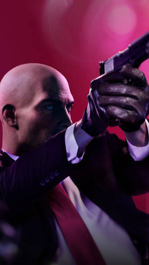 Agent 47 Hitman Iphone Wallpaper