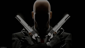 Agent 47 In Hitman Black Wallpaper