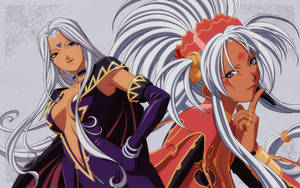 Ah My Goddess Hild And Urd Wallpaper